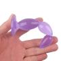 a-YUEYUE Soft Silicone Amal Beads Plugs Beginer Training Toys, Waterproof for Women Men, 3 Colors Optional