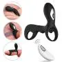 Wireless Penisring Ring for Men Women Shake Rooster Remote Control Cockring,Silicone Happy Toys Shock 10 Speeds USB Charged
