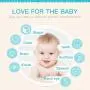 Silicone Teething Beads 12mm(0.47inch) 100PCS Stylish & Natural DIY Necklace BPA-Free Chewable Stretchy Beads Teething Accessory Teether for Baby to Chew