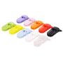 LIHAO 50x Pacifier Clips Holders for Teething Toys Baby Blankets - 10 Colors