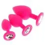 QYIYA 4Pcs Silicone Anales Trainer Kit- Back Massage Toys