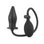 Black Inflatable Anal Plug Expandable Butt Plug With Pump Adult Products Silicone Sex Toys for Women Men Anal Dilator Massager