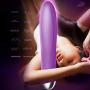Cher9 12 Frequency Silicone G Spotter Ví-bratórs USB Rechargeable C-lítóris Másságer S~tímúlatór for Women Six Toys