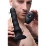 Thunderplugs Silicone Vibrating and Squirming Plug with Remote Control