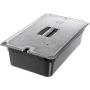 Carlisle 10202B03 StorPlus Full Size Food Pan, Polycarbonate, 6" Deep, Black