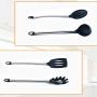 WSPQ Kitchenware Set,Silicone Cooking Utensil Set,Non-Stick,Non-Stick Heat-Resistant Cookware Set,Suitable for All Kinds of Cooking,Baking,Including Spatula,Soup Spoon,Colander