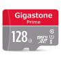 Gigastone 128GB Micro SD Card UHS-I U1 Class10 MicroSD XC Memory Card with SD Adapter High Speed Memory Card Class 10 UHS-I Full HD Video Nintendo Switch Dashcam GoPro Camera Samsung Canon Nikon Drone