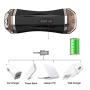 Yikiop T-Shirt Male Aír-cr?ft Cup Man Massager Cup Multi-Speed Electric Medical Lightweight Silicone Waterproof Handheld Vibrating Massager Male Massaging Cup Toys with Strong Suction for Couple