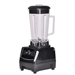 3Hp 2200W 2L Heavy Duty Commercial Professional Smoothie Blender Mixer Juicer Food Processor,Black,Uk Plug