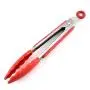 Kitchenware Set, Silicone Kitchen Utensil Set, Heat-Resistant Wooden Handle Non-Stick Kitchen Silicone Kitchenware Set of 10, red