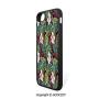 SCOCICI Non-Slip Drop Protection Smart Cell Phone Case Exotic Nature Depicting Image of a Drawing with Colored Leaves Botanical Compatible with iPhone 7