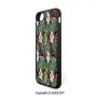 SCOCICI Non-Slip Drop Protection Smart Cell Phone Case Exotic Nature Depicting Image of a Drawing with Colored Leaves Botanical Compatible with iPhone 7