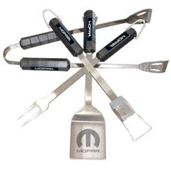 Mopar 4 Piece BBQ Utensil Set