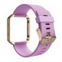 Simpeak for Fitbit Blaze Bands with Frame, Silicone Replacement Band Strap with Frame Case for Fit bit Blaze Smart Fitness Watch, Small/Large