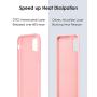 DTTO iPhone 11 Case, [Romance Series] Full Covered Shockproof Silicone Cover [Enhanced Camera and Screen Protection] with Honeycomb Grid Pattern Cushion for Apple iPhone 11 6.1” 2019, Crystal Pink