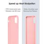 DTTO iPhone 11 Case, [Romance Series] Full Covered Shockproof Silicone Cover [Enhanced Camera and Screen Protection] with Honeycomb Grid Pattern Cushion for Apple iPhone 11 6.1” 2019, Crystal Pink