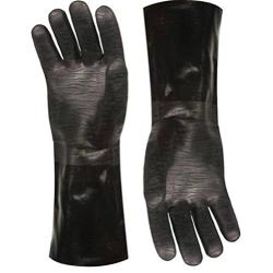 Best Insulated BBQ Pit Gloves * 14" Length for Outdoor Barbecue, Cooking and Frying! * Designed For the Pit Master To Use With Your Turkey Fryer, BBQ, Smoker & For All Your Cooking and Food Handling. Heavy Duty Heat Resistant TEXTURED Neoprene.