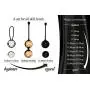 Zen Q Ben Wa Balls for Women Six Premium Kegel Balls for Tightening Doctor Recommended Kegel Exercise Products for Bladder Control Pelvic Floor Weights for Beginners and Pros Benwa Kegal Balls Keigle