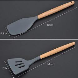 SKYyao Kitchen utensil set Silicon Bakelite handle kitchenware 8-piece set non-stick cooking utensils Silicone