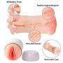Pocket Pussy Male Masturbation Cup Mouth Oral Masturbation Cup Artificial Pussy Sex Toy for Men