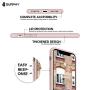 SURPHY Silicone Case Compatible with iPhone 11 Case 6.1 inch, Liquid Silicone Full Body Thickening Design Phone Case (with Microfiber Lining) for iPhone 11 6.1 2019, Pink