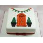 Classic Door Silicone Mold for Cake Decorating, Crafts, Cupcakes, Sugarcraft, Candies, Chocolate, Card Making and Clay, Food Safe Approved, Made in The UK