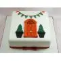 Classic Door Silicone Mold for Cake Decorating, Crafts, Cupcakes, Sugarcraft, Candies, Chocolate, Card Making and Clay, Food Safe Approved, Made in The UK