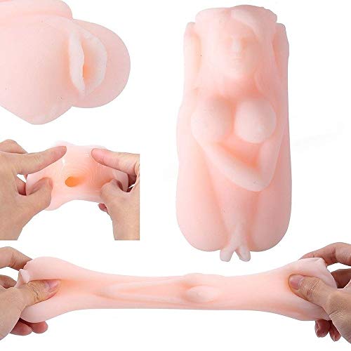 Llovery Real Skin Feeling T-Shirt Self Pleasure Real Sucking Exerciser Experience Mens Deep Throat, Vibrating Oral Cup, Endless Fun, Mens Adult Toys 100% Safety Silicone Stimulate Happy