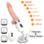 Rechargeable Vibratoir Medical Grade Silicone Massage Toys with 7 Powerful Vibration Modes Personal Massager Waterproof Play Love Real Feel