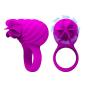 Jepeux Rotating Fan Ring Silicone Vibrating Cock Ring - Rechargeable Penis Ring - Sex Toy for Male or Couples