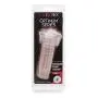 CalExotics Optimum Series Stroker Pussy Pump Sleeve - Male Silicone Masturbation Sleeve - 6.25 Inch Adult Male Masturbator Sex Toy ? Clear