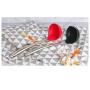 Soup spoon Stainless steel silicone spoon Silicone Soup Spoon Creative Kitchenware