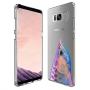 Samsung Galaxy S8 Case, Soft TPU Slim-Fit Flexible Ultra-Thin Clear Case, Full-Body Rugged Bumper Print Arowana Case for Samsung Galaxy S8, Transparent