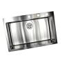 33 Inch Topmount / Drop In Stainless Steel Kitchen Sink Package ? 16 Gauge Single Bowl Basin - Ideal For Home Improvement, Renovation & Remodel - Complete Sink Pack + Bonus Kitchen Accessories