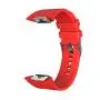 NotoCity Compatible Samsung Gear Fit2 Pro Band Solft Silicone Gear Fit2 Watch Strap for Samsung Gear Fit2 Pro Smartwatch Bans(Red, Large)