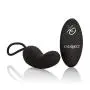 CalExotics 12-Function Waterproof Silicone Remote Rechargeable Curve Massager Vibrator, Black