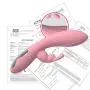 Hommoo Female Vibrant Adult Toys Soft Silicone Waterproof Rabbit Vibrartor-?ìld`? for Women