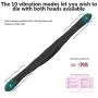 Wushuangyu Ladies and Couples Toys - 10 Speed Double Head Vibration -Waterproof Design - Perfect Travel and Vacation Companion Tshirt Massager - Vibrant Toy