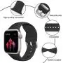 JuQBanke Compatible for Apple Watch Band 38mm 40mm 42mm 44mm, Soft Silicone Replacement Sport Strap with Classic Buckle Metal Clasp Compatible with iWatch Apple Watch Series 5/4/3/2/1