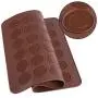 Heat-Resistant Silicone Oven Mat - 48 Holes Baking Macaron Kitchenware Non-Stick Tool Utensils for Pastry Cake Making