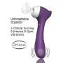 Orlena Clitoral Sucking Vibrator, G Spot Clit Dildo Vibrators Waterproof, Rechargeable Clitoris Stimulator with Suction & Vibration Patterns Sex Toys for Women (Purple)