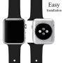 YUNSHU Compatible iWatch Band Replacement iWatch Band 38mm 40mm 42mm 44mm for Women and Man Soft Sports Band Strap Silicone Series 5 Series 4 Series 3 Series 2 Series 1 S/M M/L-Pack