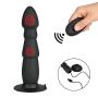 Silicone Vibration Massage Balls Back Plug Toys for Men Women Couples