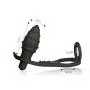 Medical Silicone Plug with T-bar Base Toys - Black