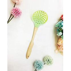 JunbosiKitchenware, Silicone Tool, Wooden Handle, Shovel Spoon, Kitchen Set, 6 Sets, Heat-Resistant Silicone Kitchenware
