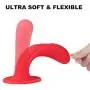 6.7 Inch Realistic Soft D?`ld?s with Strong Suction Cup-Relaxation Massager Wand Toys-100% Silicone Material