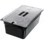 Carlisle 10203B03 StorPlus Full Size Polycarbonate Food Pan, 8" Deep, Black