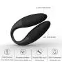 Sekswj 100% High Quality 18 Multi Speeds 12 Modes Black Powerful Silicone Relaxing Toy for Couple Toys (2 AAA Battery) Discreet Package