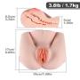 Manual High Quality Soft and Comfortable Waterproof Silicone M&ǎstúrbati?n Cup P?`ck?t-Pü`ss?s Adult Toy for Men Sticker T-Shirt