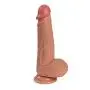 Axcompany Hyper Realistic 8 inches Dildo Premium Liquid Silicone Bendable Penis with Strong Suction Cup for Women Vaginal G-spot and Anus,Sex Toy for Female Masturbation